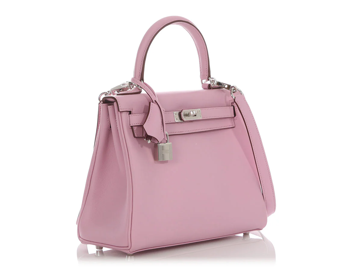 Hermès Mauve Sylvestre Swift Kelly 25 - Image 5
