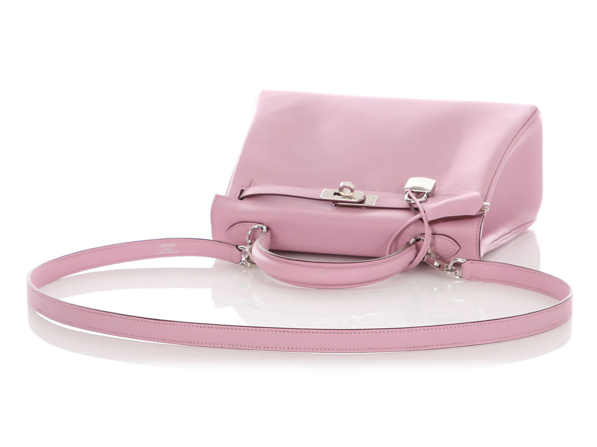 Hermès Mauve Sylvestre Swift Kelly 25 - Image 7