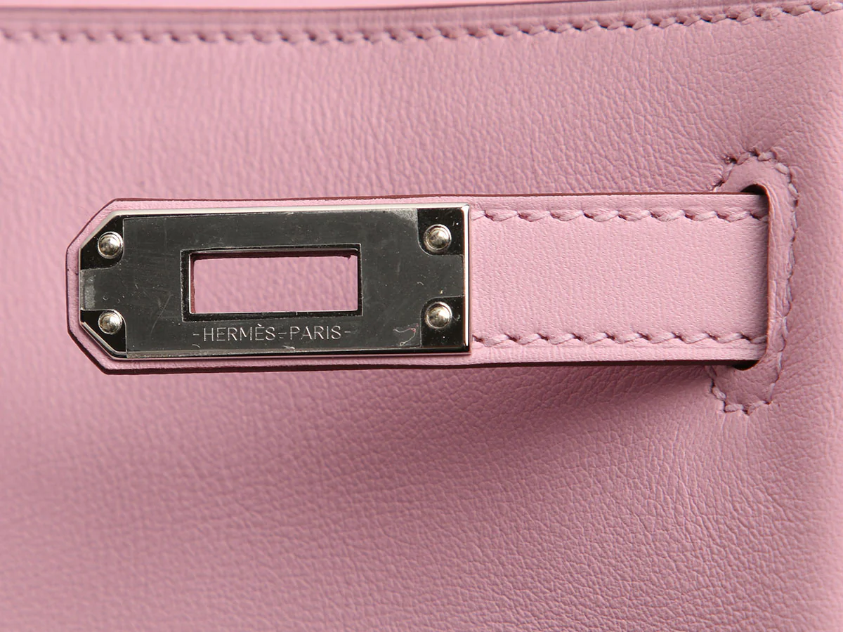 Hermès Mauve Sylvestre Swift Kelly 25 - Image 9