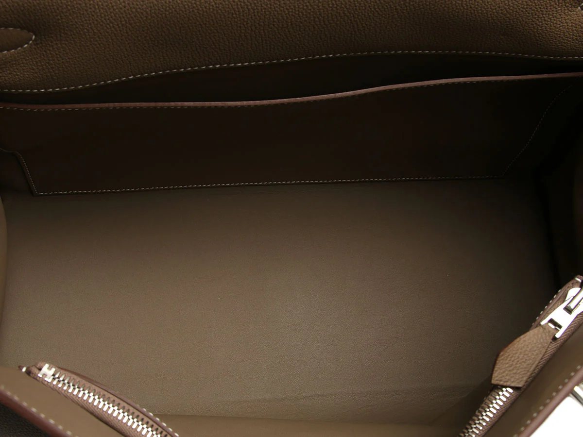 Hermès Etoupe Togo Maxi Kelly 42 - Image 8