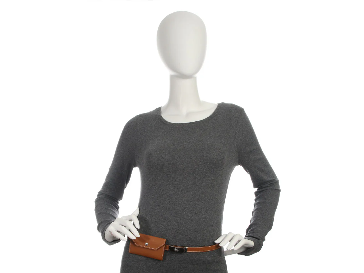 Hermès Gold Epsom Kelly Pocket Belt 18mm - Image 6
