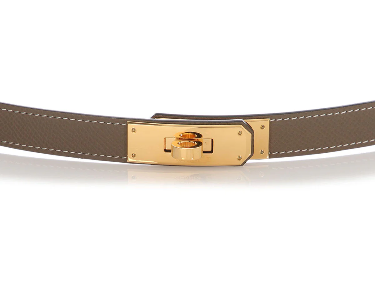 Hermès Etoupe Epsom Kelly Belt 18mm - Image 2