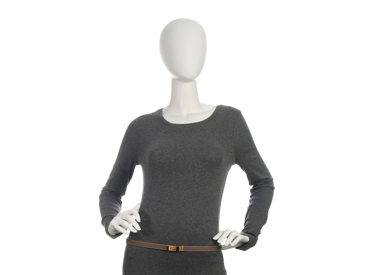 Hermès Etoupe Epsom Kelly Belt 18mm - Image 7