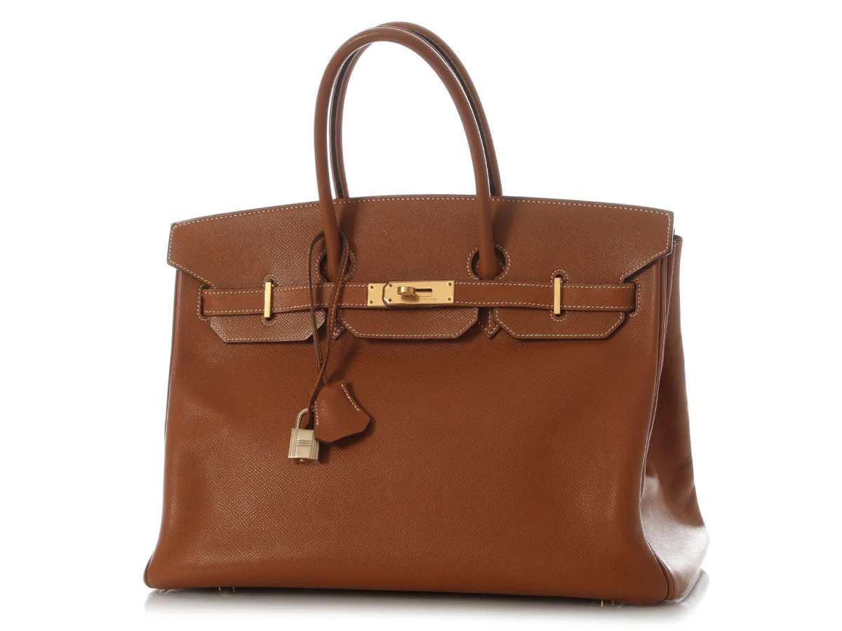 Hermès Gold Epsom Birkin 35 - Image 2