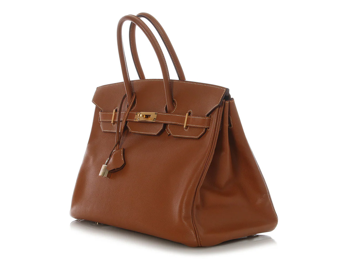 Hermès Gold Epsom Birkin 35 - Image 3