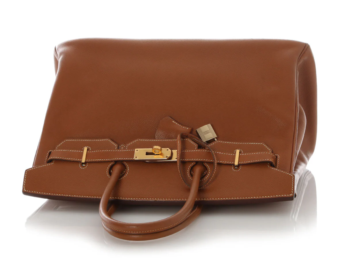 Hermès Gold Epsom Birkin 35 - Image 7