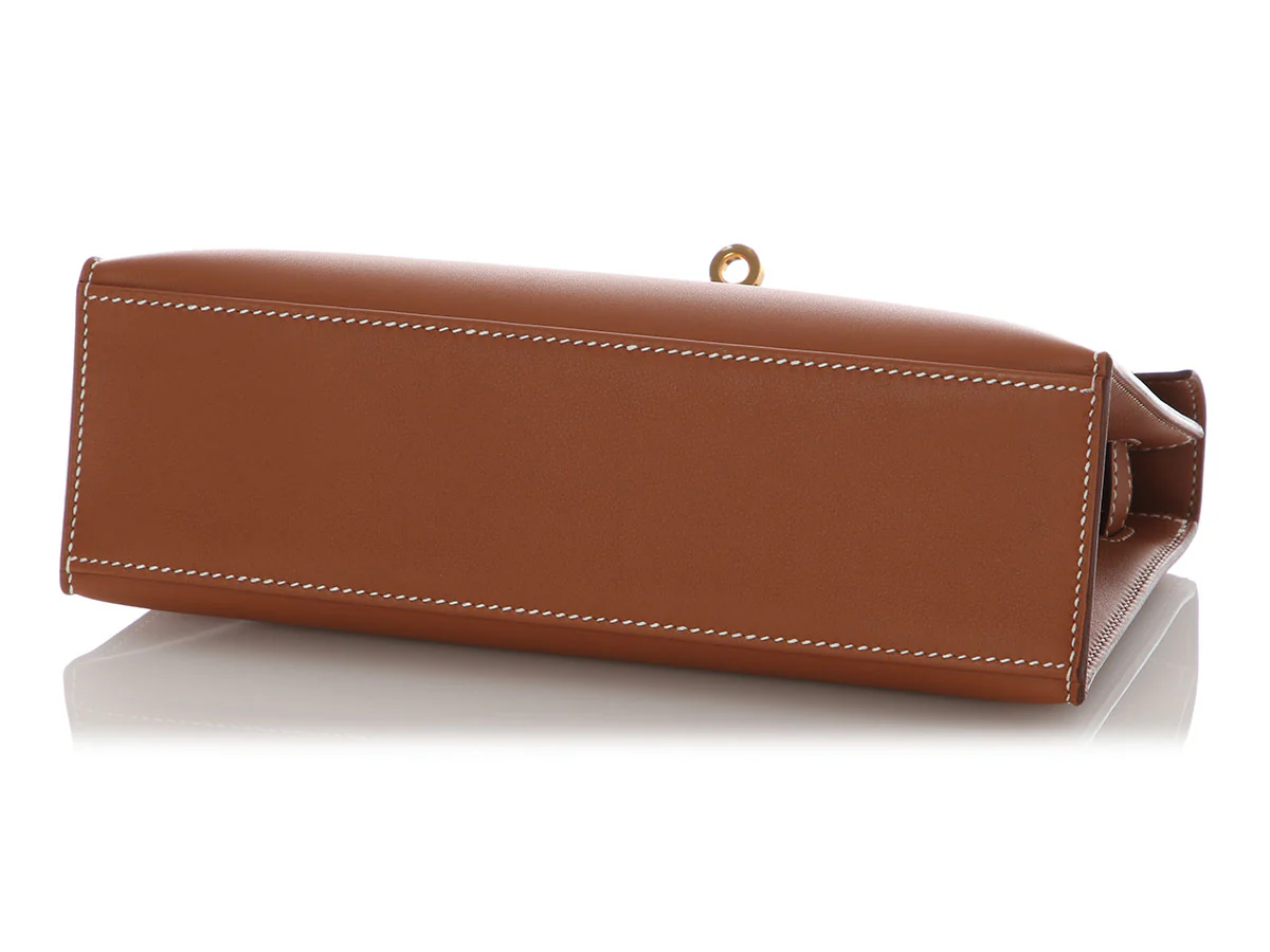 Hermès Gold Swift Kelly Pochette - Image 6