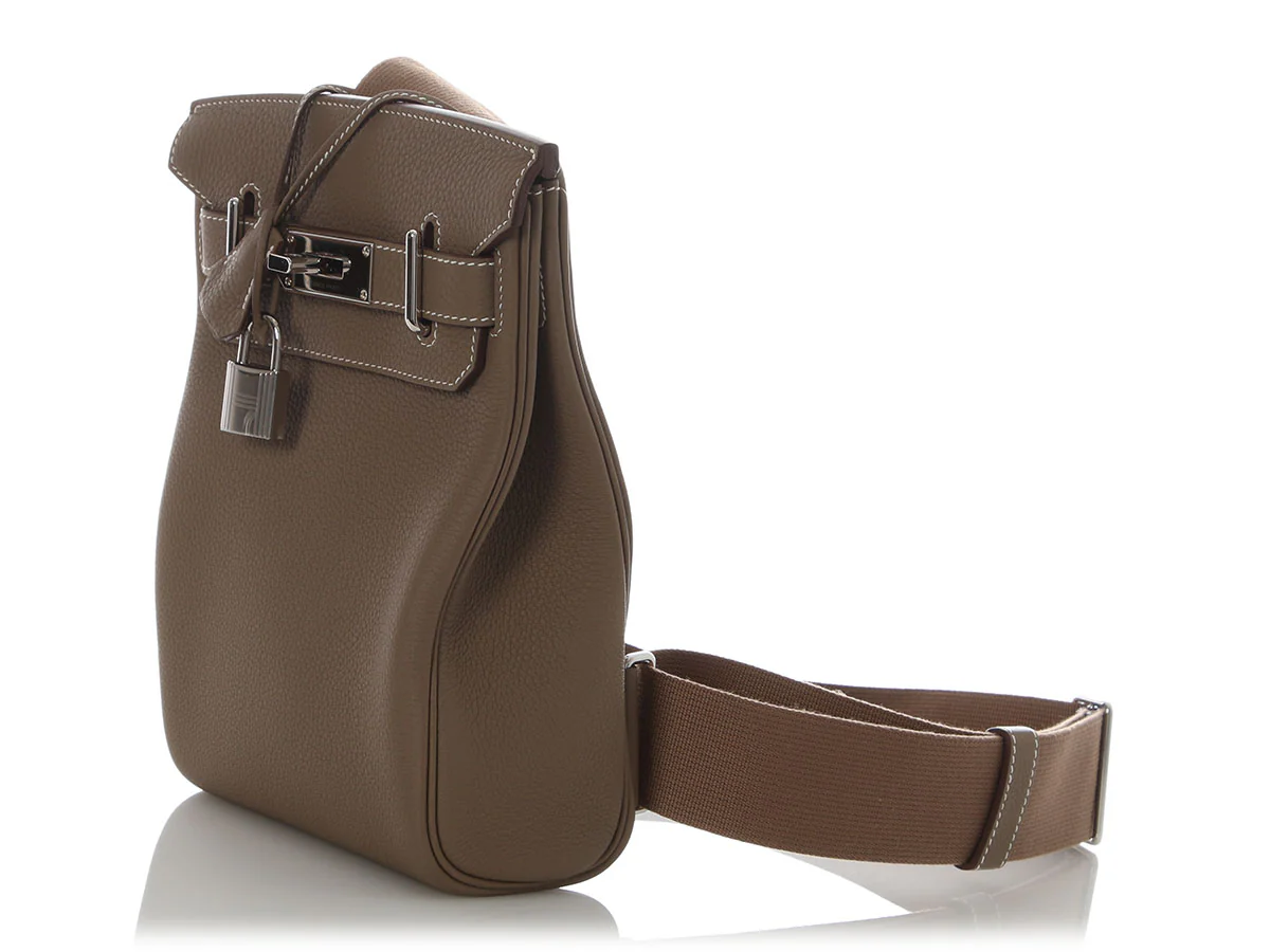 Hermès Etoupe Togo Hac à Dos PM - Image 3