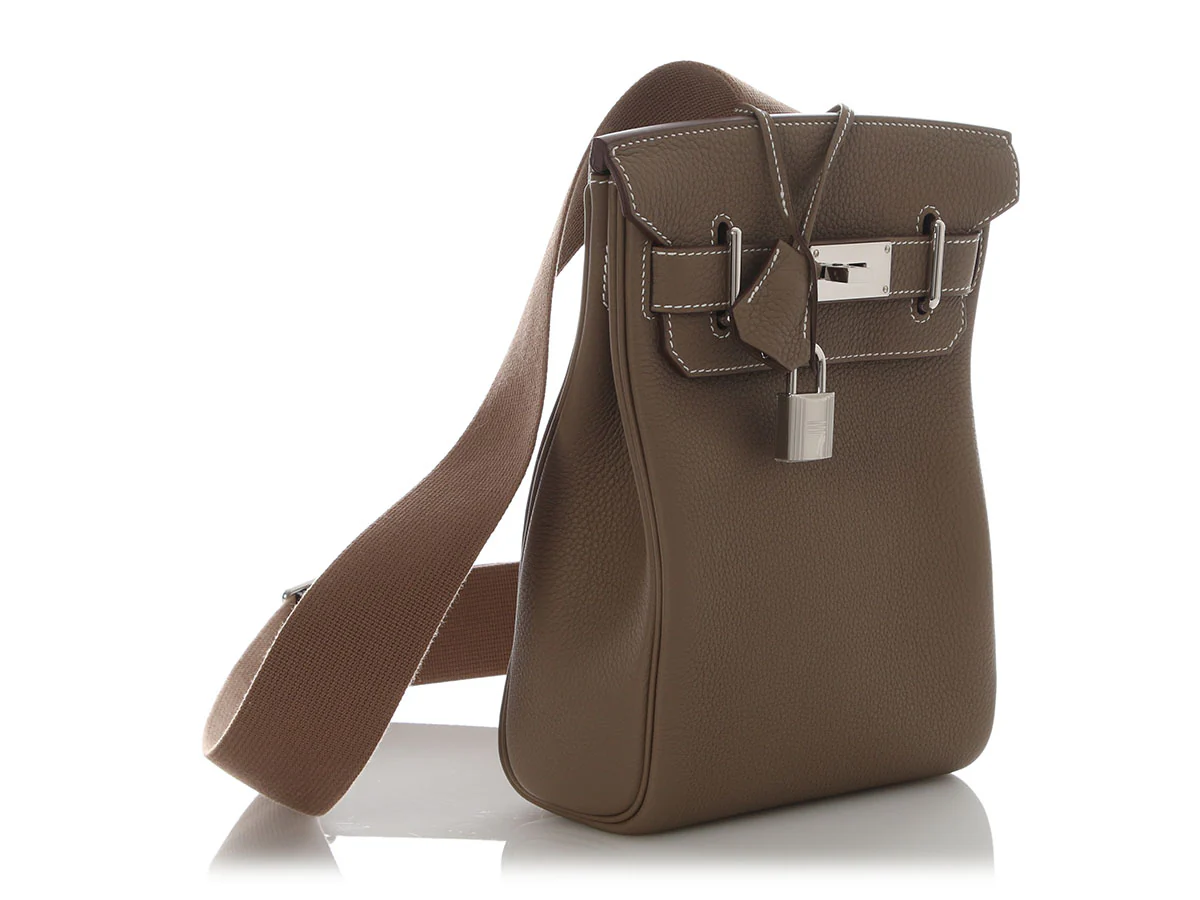 Hermès Etoupe Togo Hac à Dos PM - Image 5