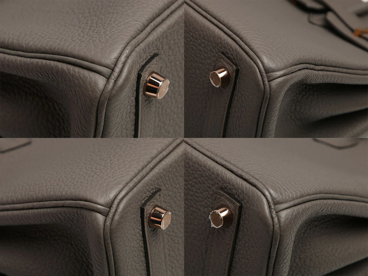 Hermès Etain Togo Birkin 25 - Image 10