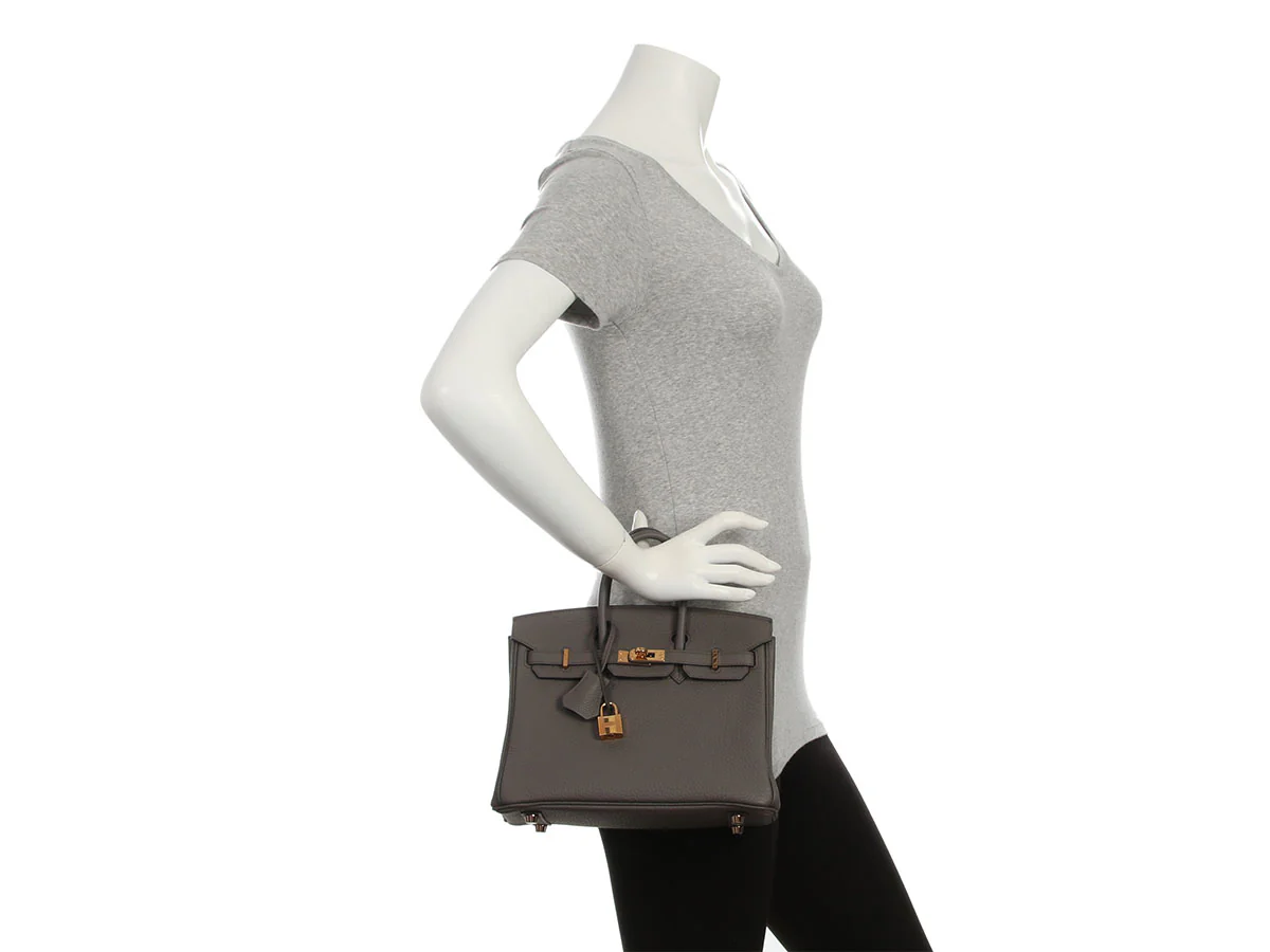 Hermès Etain Togo Birkin 25 - Image 11