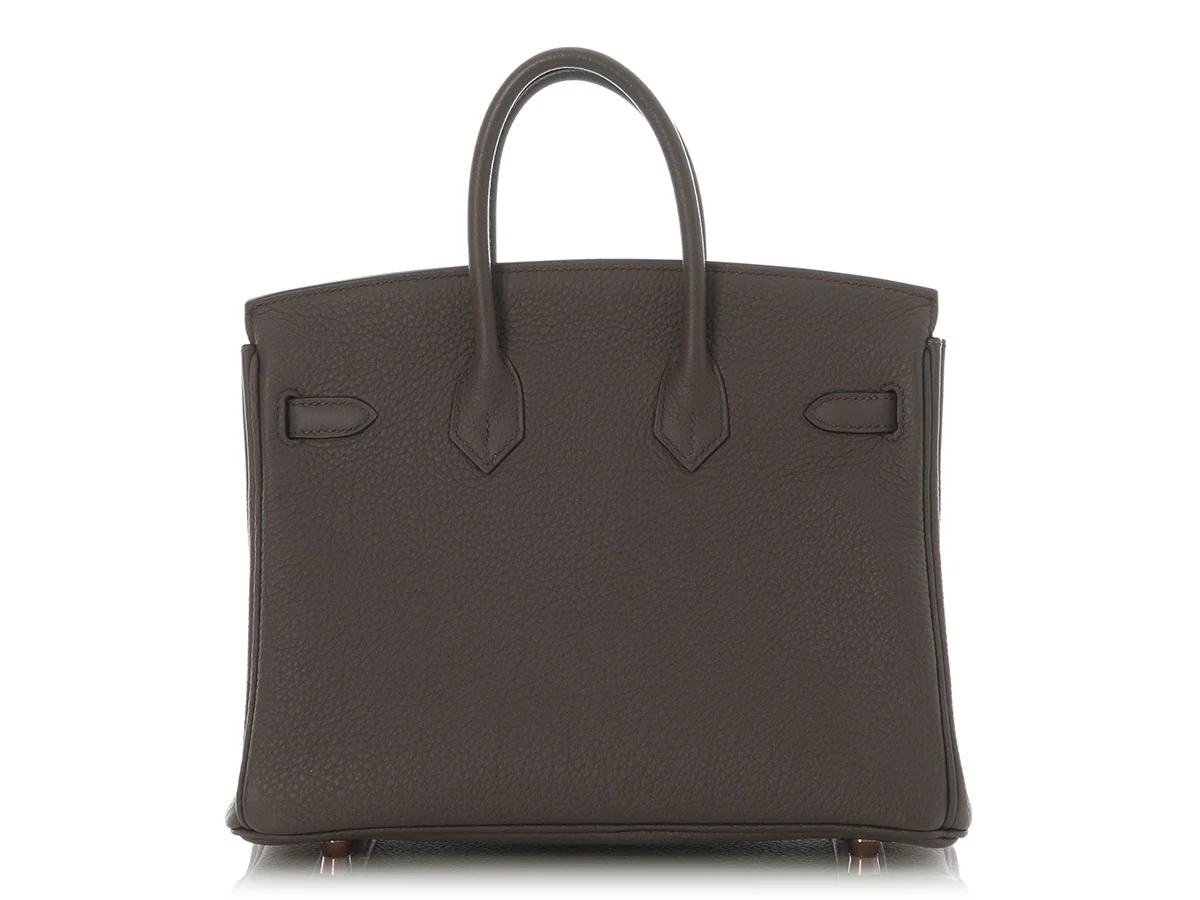 Hermès Etain Togo Birkin 25 - Image 4