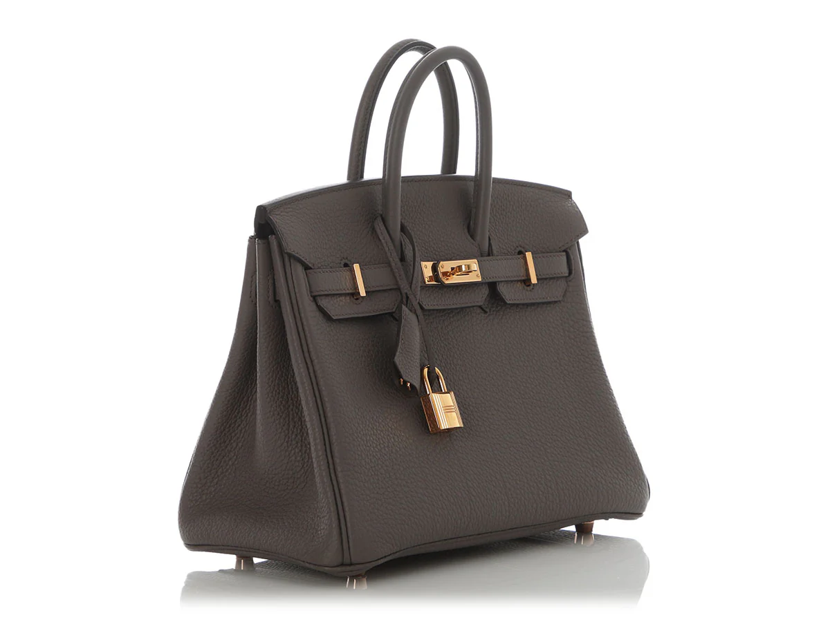 Hermès Etain Togo Birkin 25 - Image 5