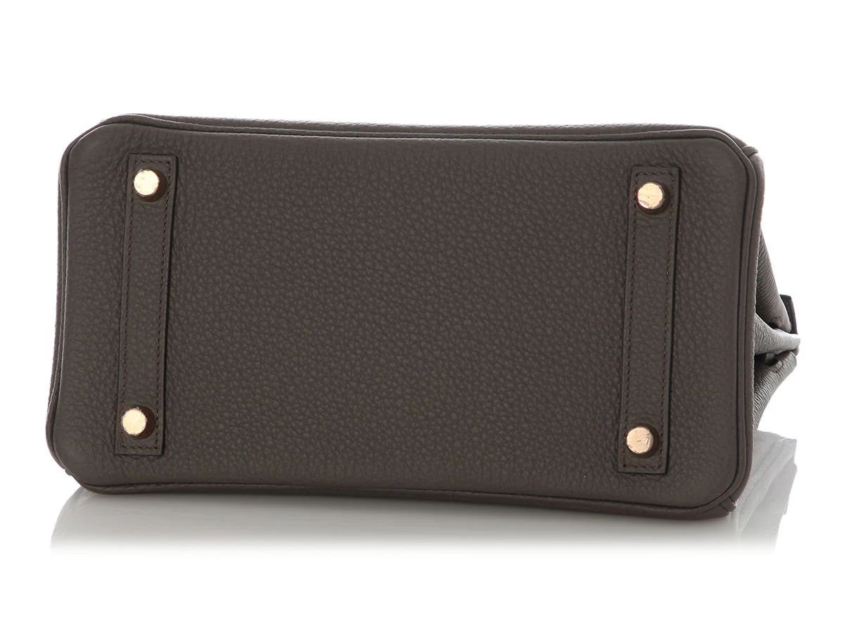 Hermès Etain Togo Birkin 25 - Image 6