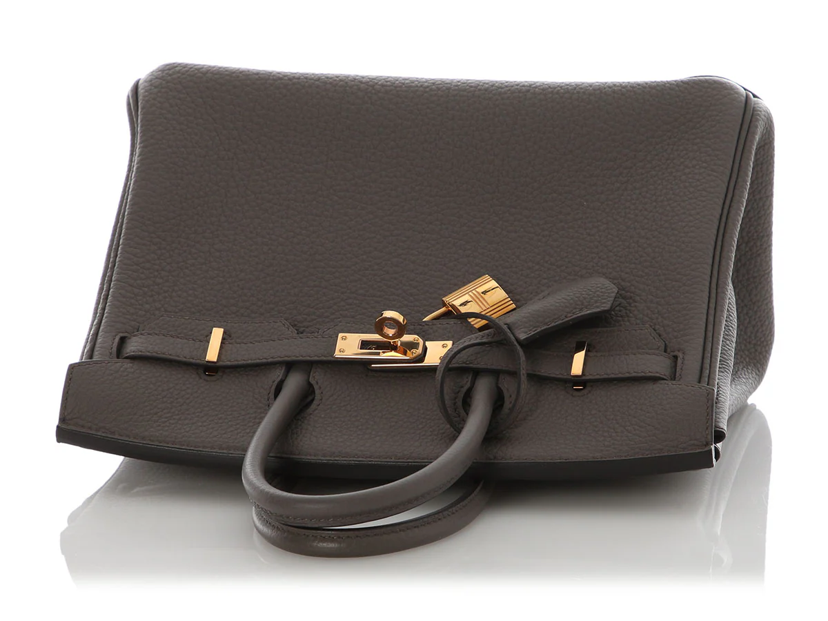 Hermès Etain Togo Birkin 25 - Image 7