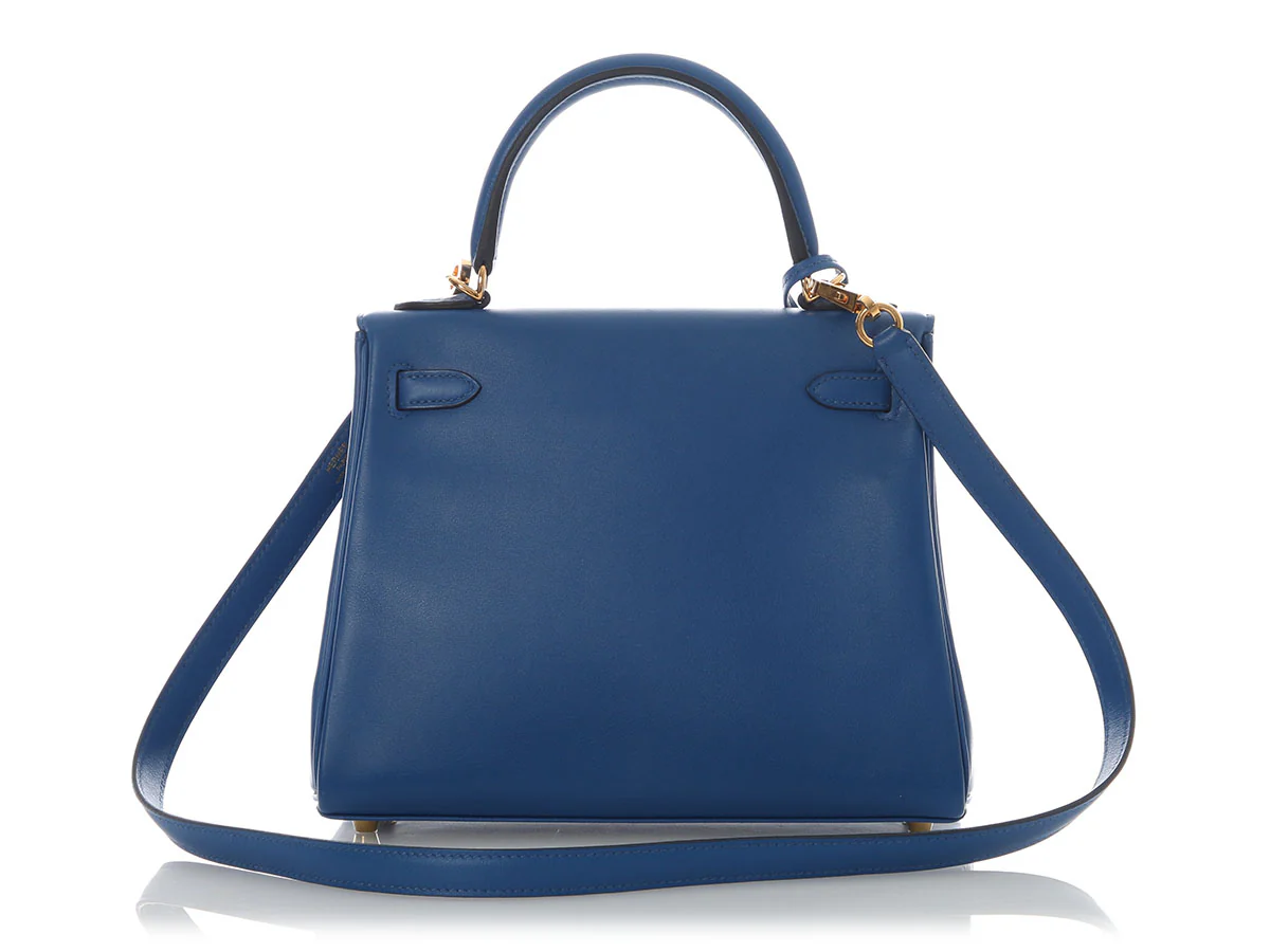 Hermès Bleu France Swift Kelly 25 - Image 4