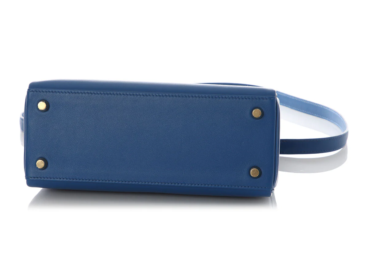 Hermès Bleu France Swift Kelly 25 - Image 6