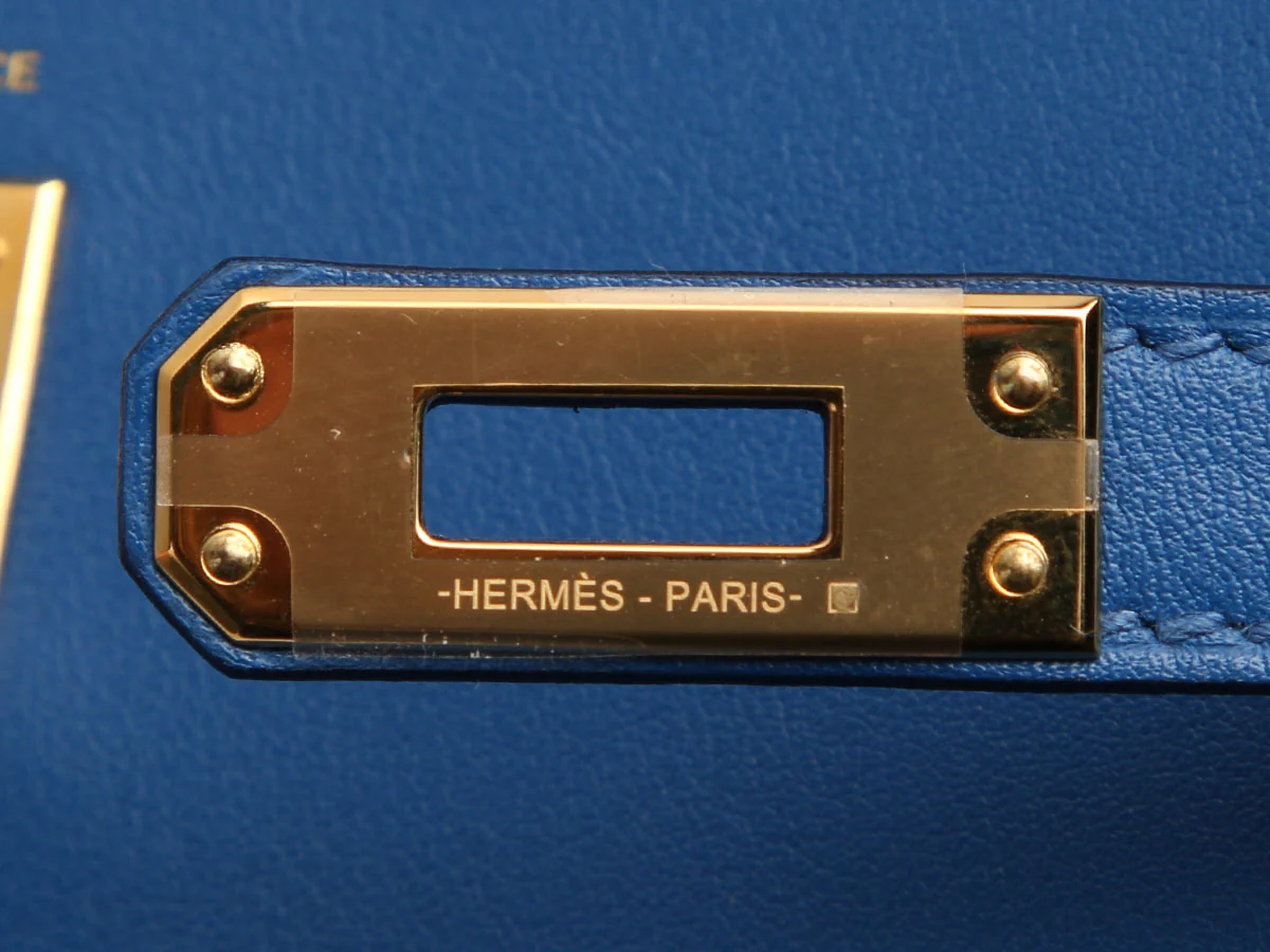 Hermès Bleu France Swift Kelly 25 - Image 9