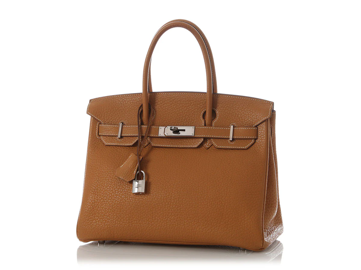 Hermès Natural Sable Fjord Birkin 30 - Image 3