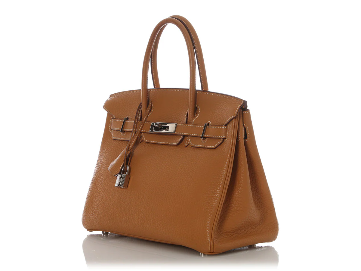 Hermès Natural Sable Fjord Birkin 30 - Image 4