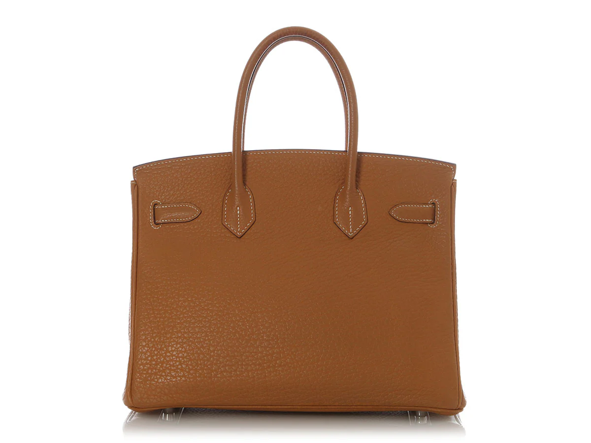 Hermès Natural Sable Fjord Birkin 30 - Image 5