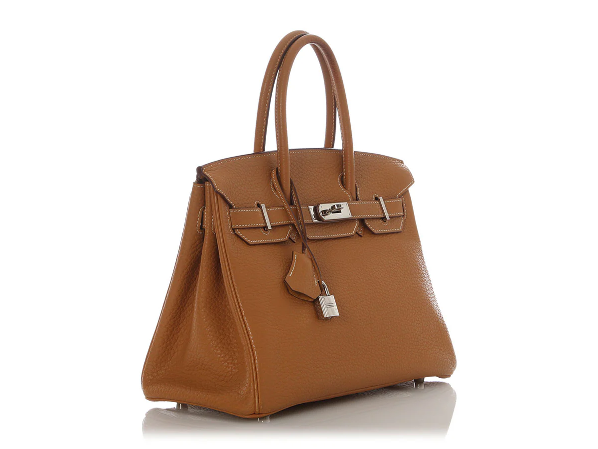 Hermès Natural Sable Fjord Birkin 30 - Image 6