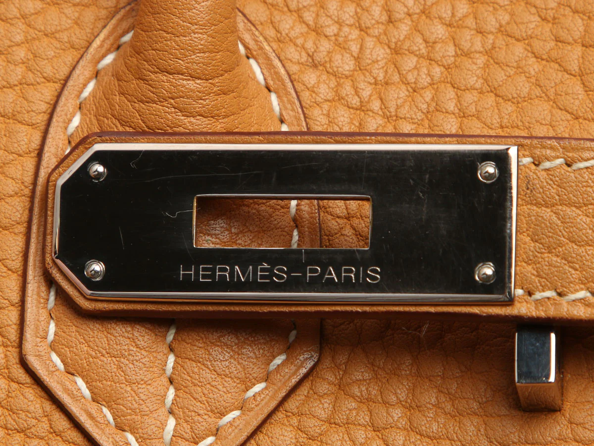 Hermès Natural Sable Fjord Birkin 30 - Image 9