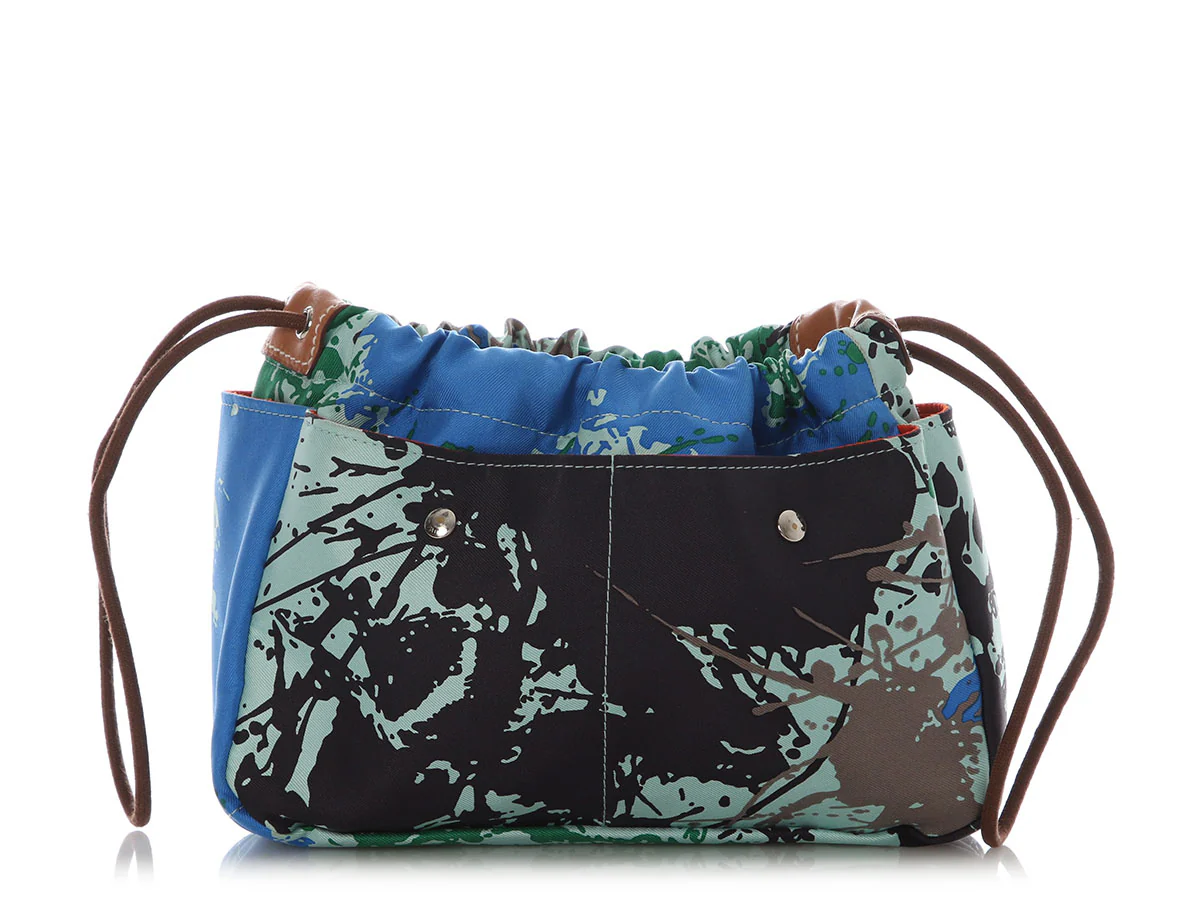 Hermes Fourbi 20 silk insert cheval surprise