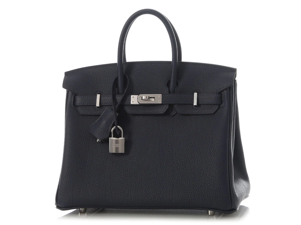 Hermès Bleu Nuit Togo Birkin 25 - Image 2