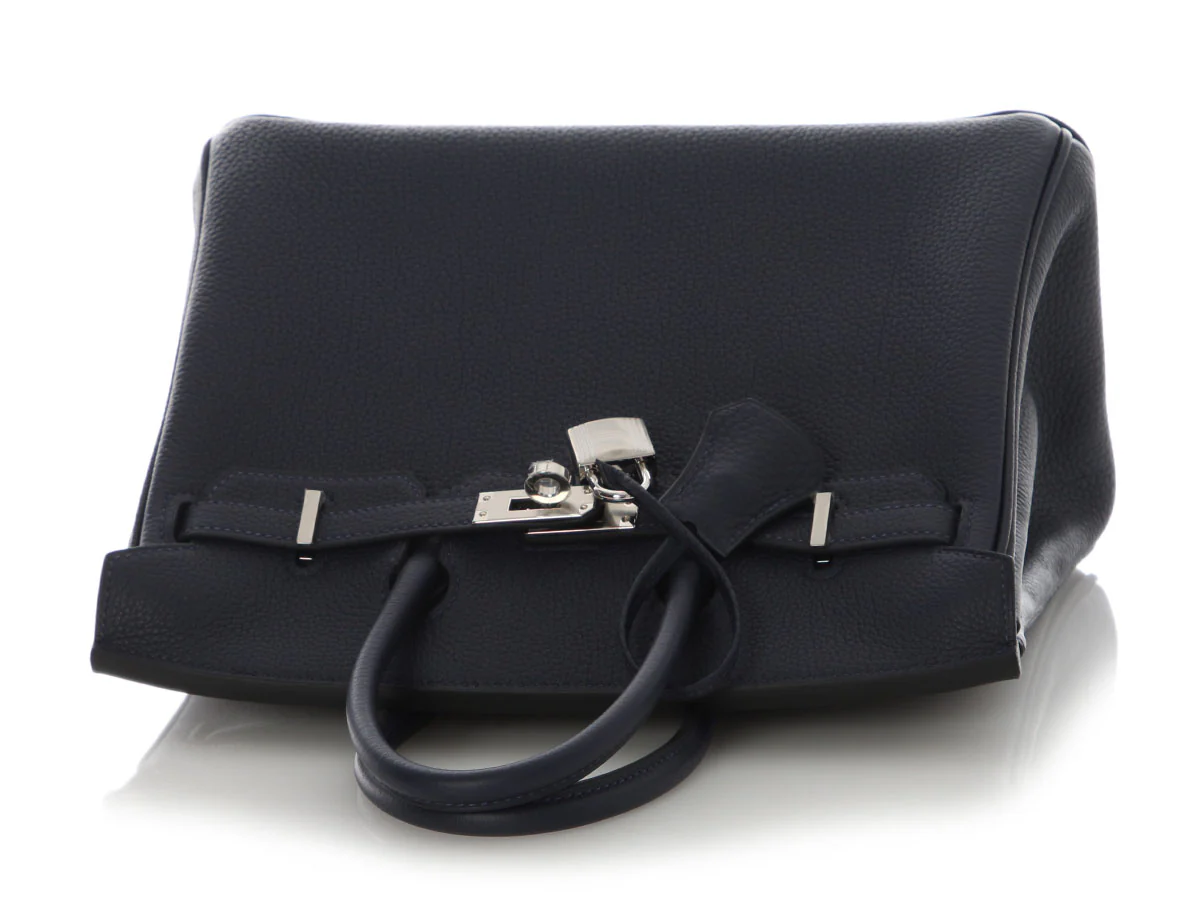Hermès Bleu Nuit Togo Birkin 25 - Image 7