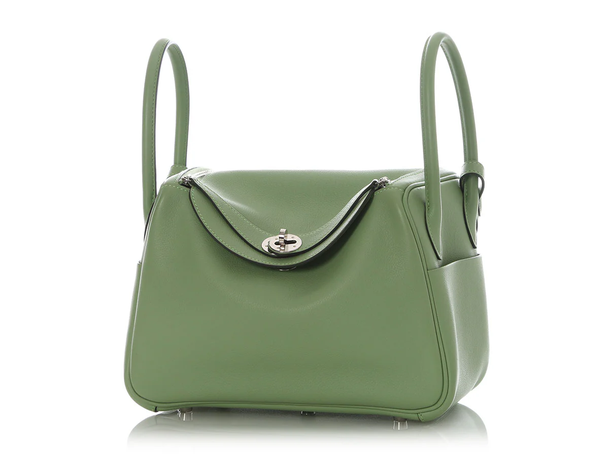 Hermès Vert Criquet Evercolor Lindy 26 - Image 2