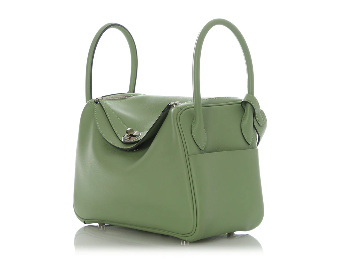 Hermès Vert Criquet Evercolor Lindy 26 - Image 3
