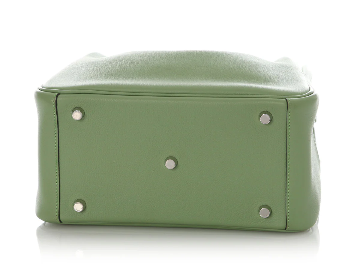 Hermès Vert Criquet Evercolor Lindy 26 - Image 6