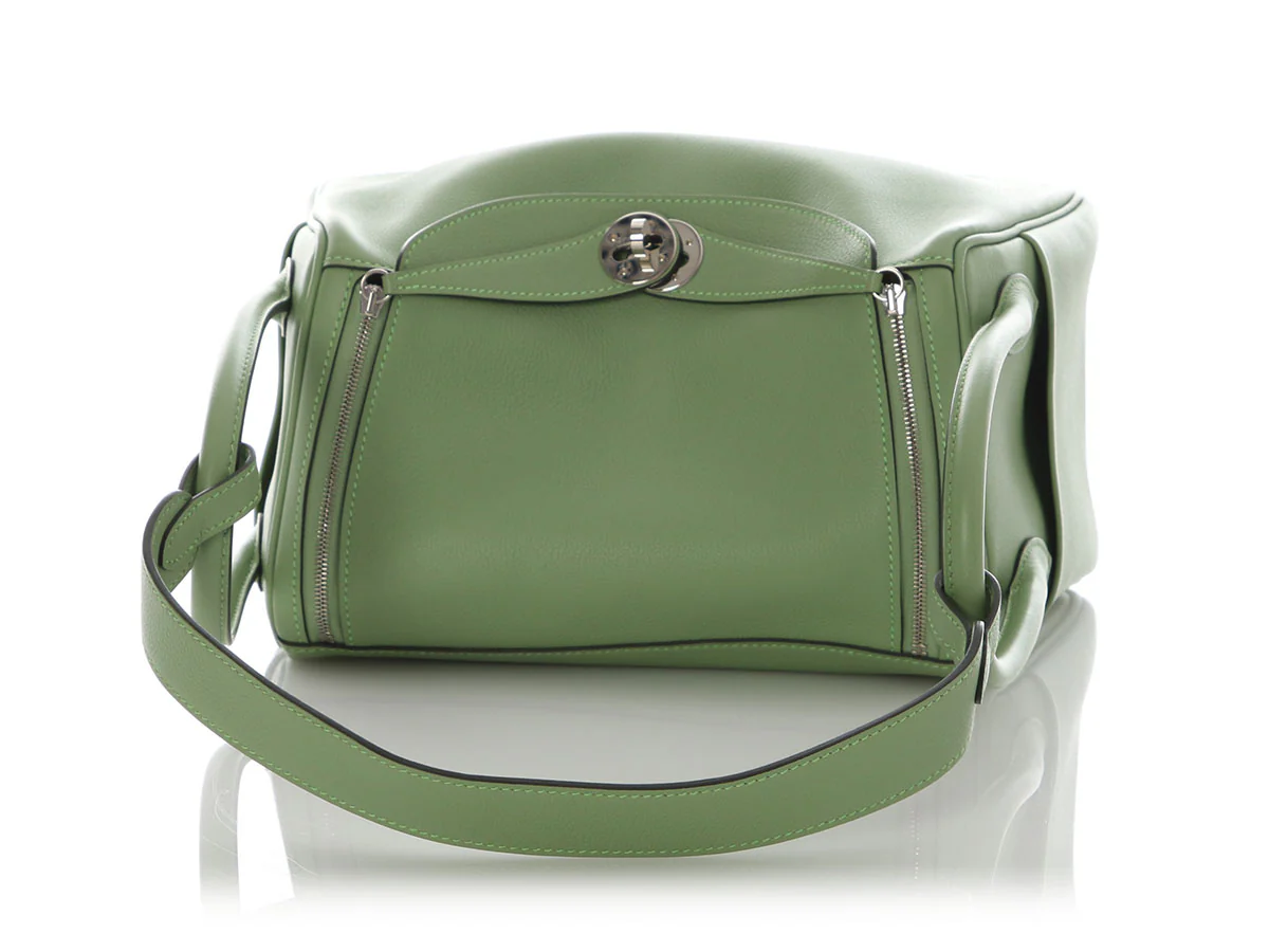 Hermès Vert Criquet Evercolor Lindy 26 - Image 7