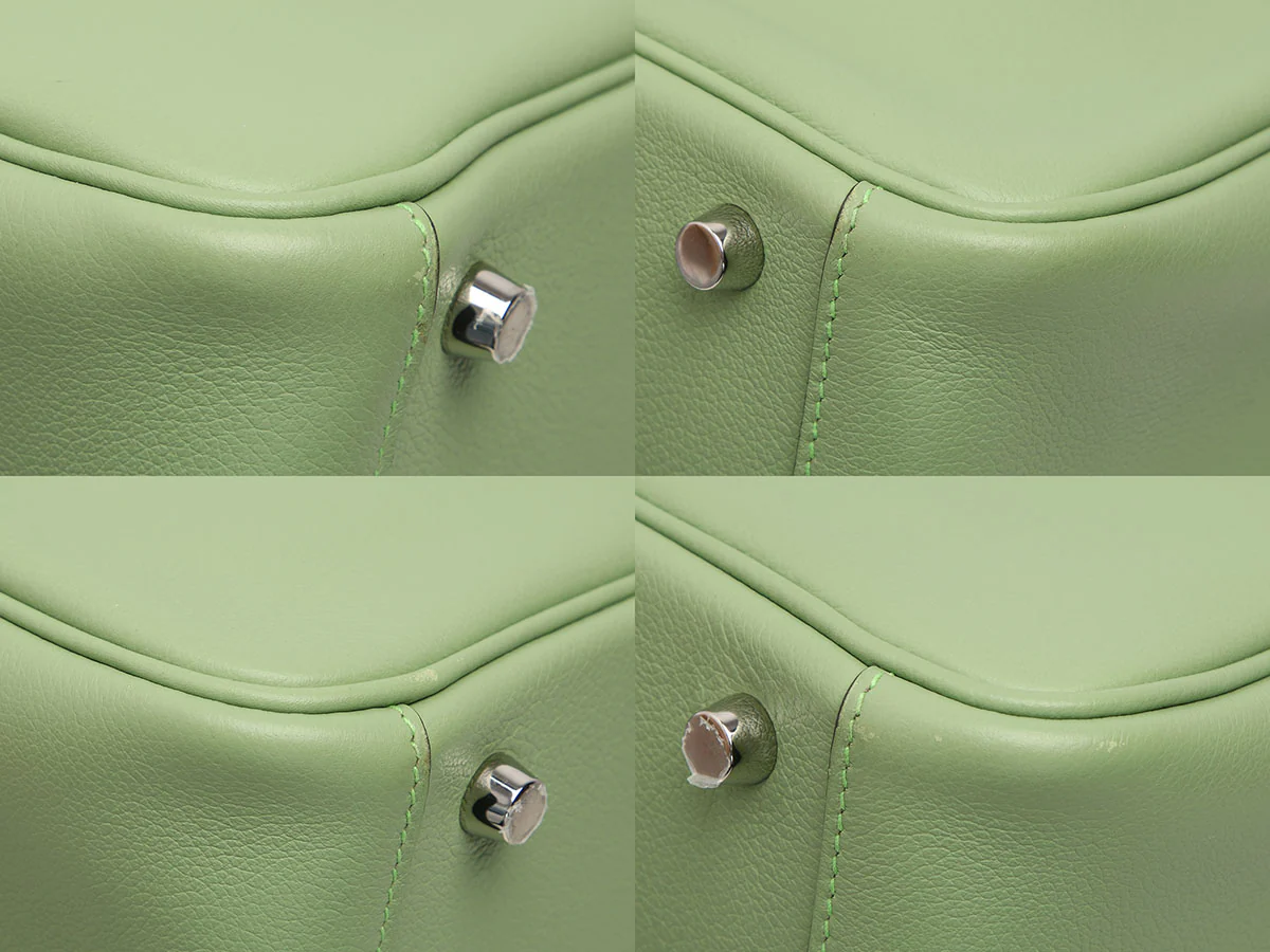 Hermès Vert Criquet Evercolor Lindy 26 - Image 9