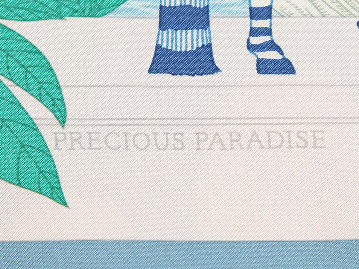 Hermès Precious Paradise Silk Scarf 90cm - Image 2