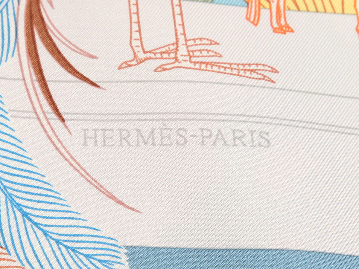 Hermès Precious Paradise Silk Scarf 90cm - Image 3