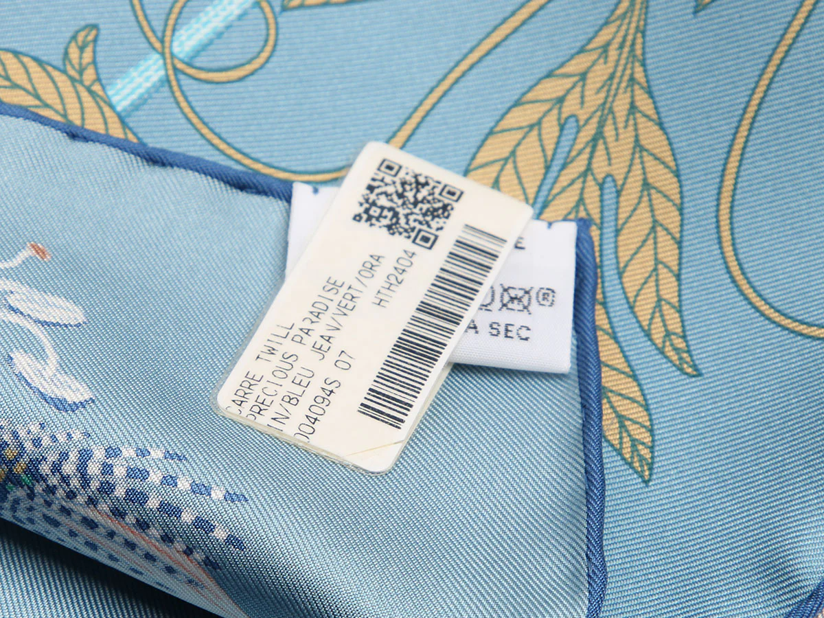 Hermès Precious Paradise Silk Scarf 90cm - Image 4