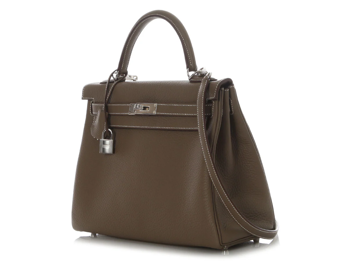 Hermès Etoupe Clémence Kelly 32 - Image 3