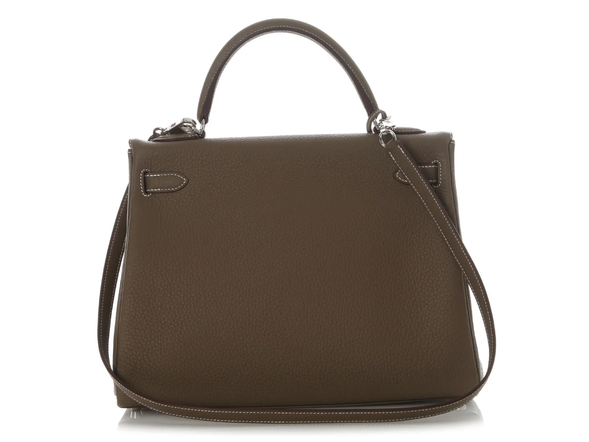 Hermès Etoupe Clémence Kelly 32 - Image 4