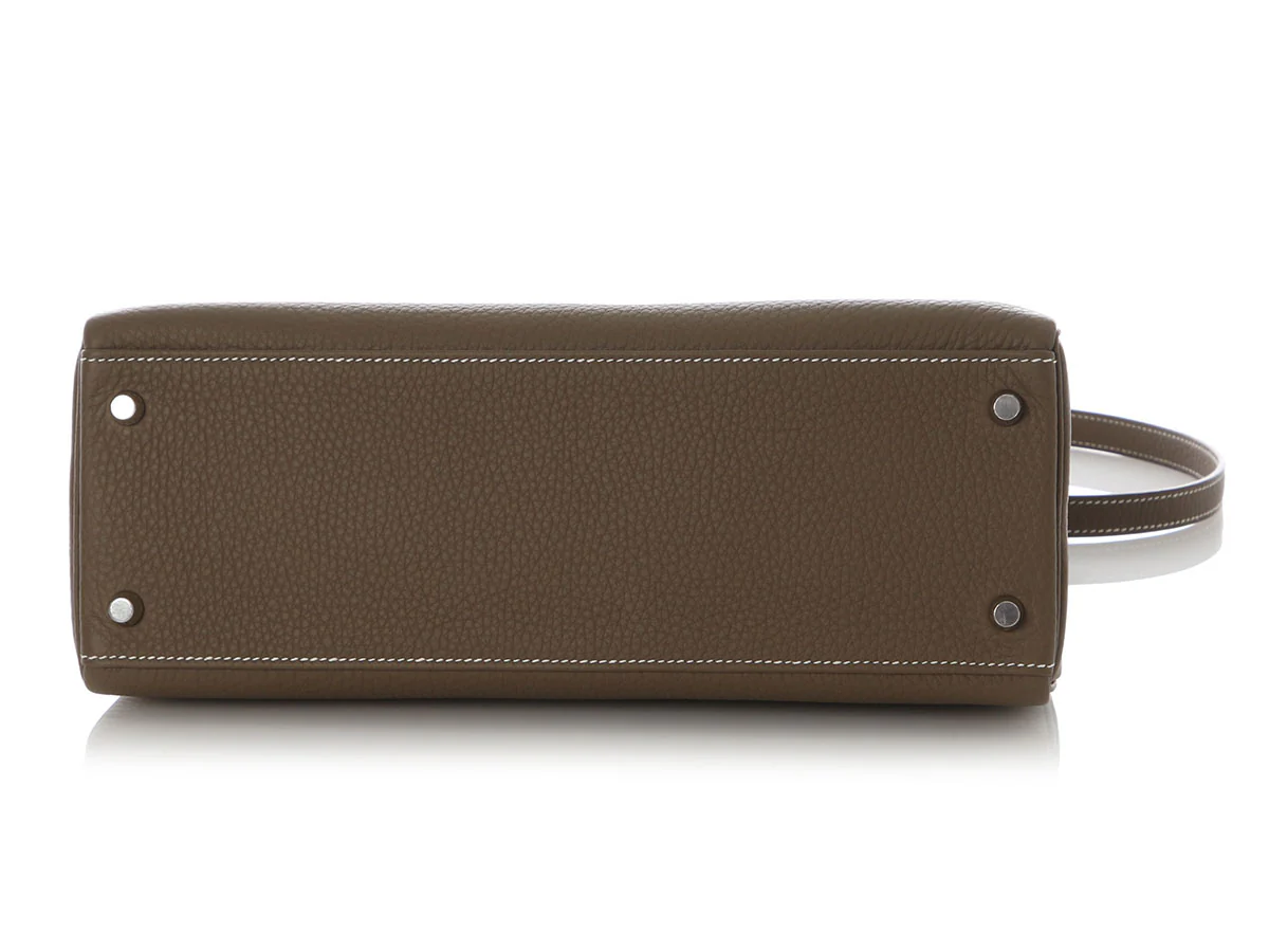 Hermès Etoupe Clémence Kelly 32 - Image 6