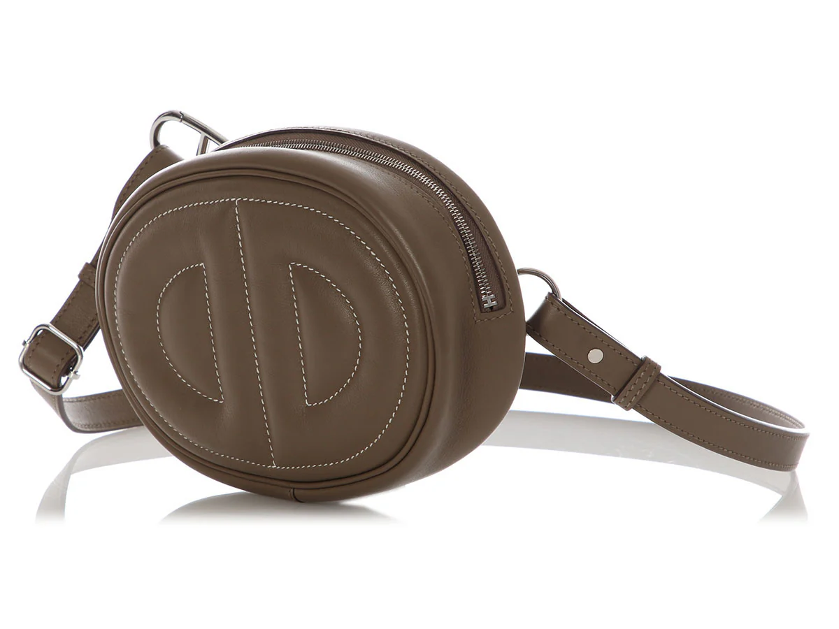 Hermès Etoupe Swift Loop Belt Bag - Image 3