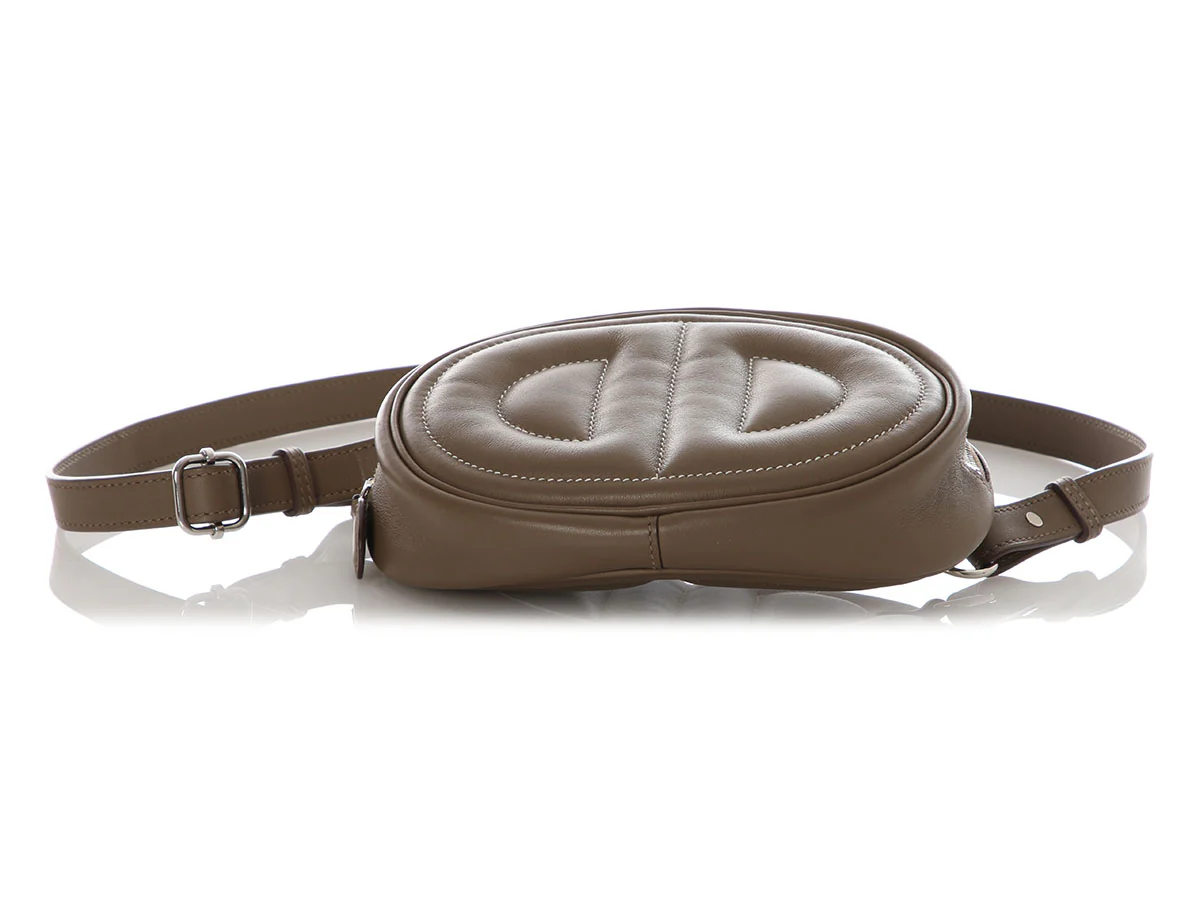 Hermès Etoupe Swift Loop Belt Bag - Image 7