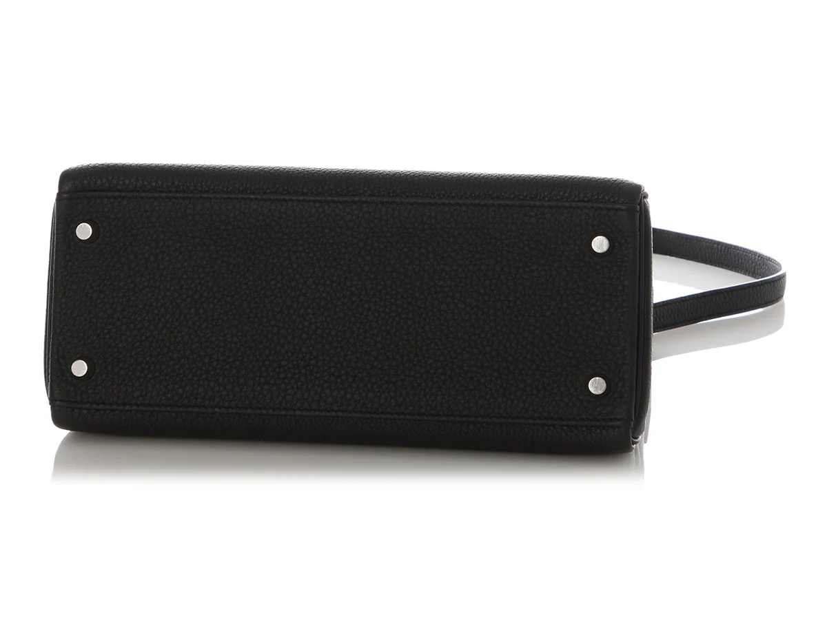 Hermès Black Togo Kelly 28 - Image 6