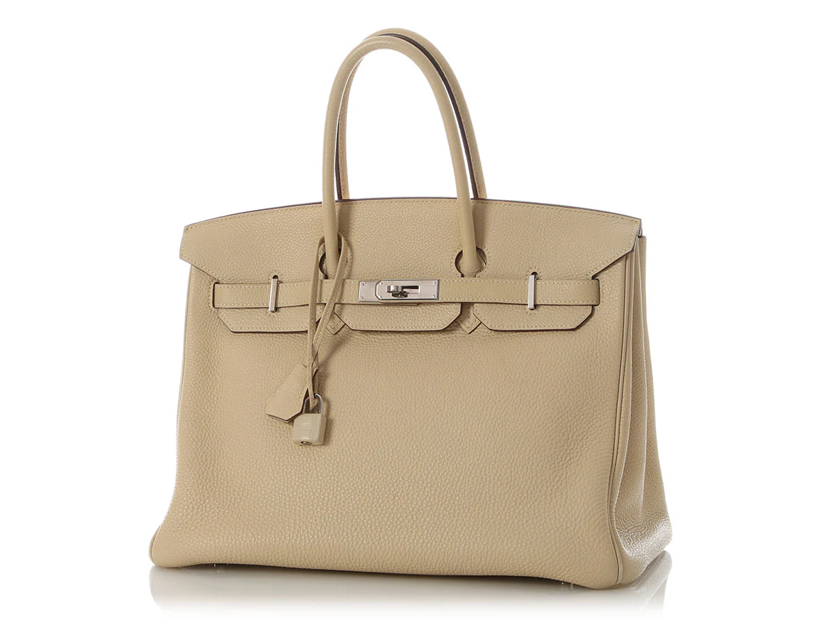 Hermès Parchemin Togo Birkin 35 - Image 2