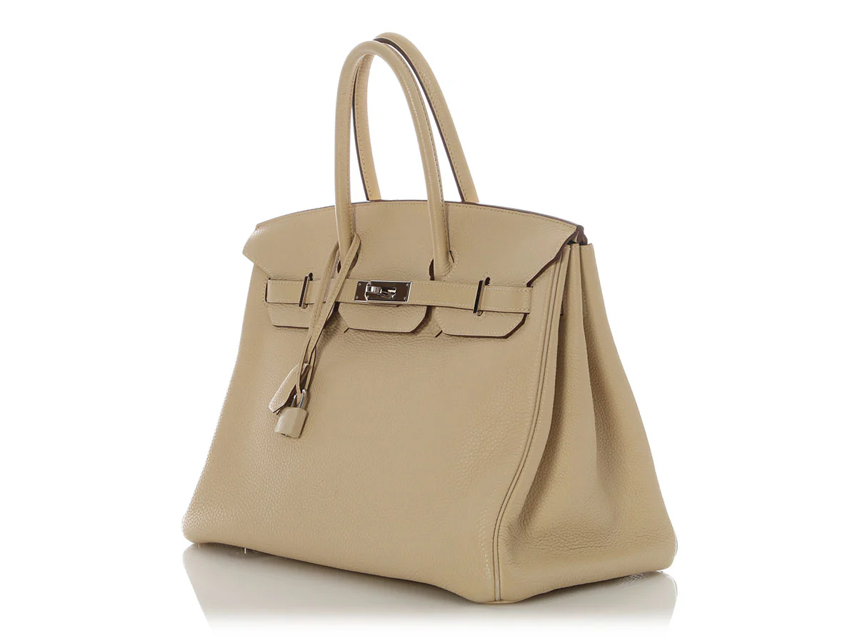 Hermès Parchemin Togo Birkin 35 - Image 3