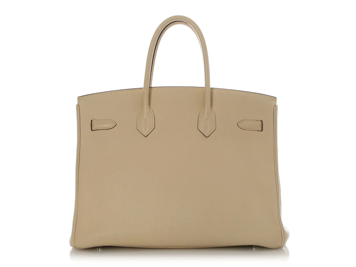 Hermès Parchemin Togo Birkin 35 - Image 4