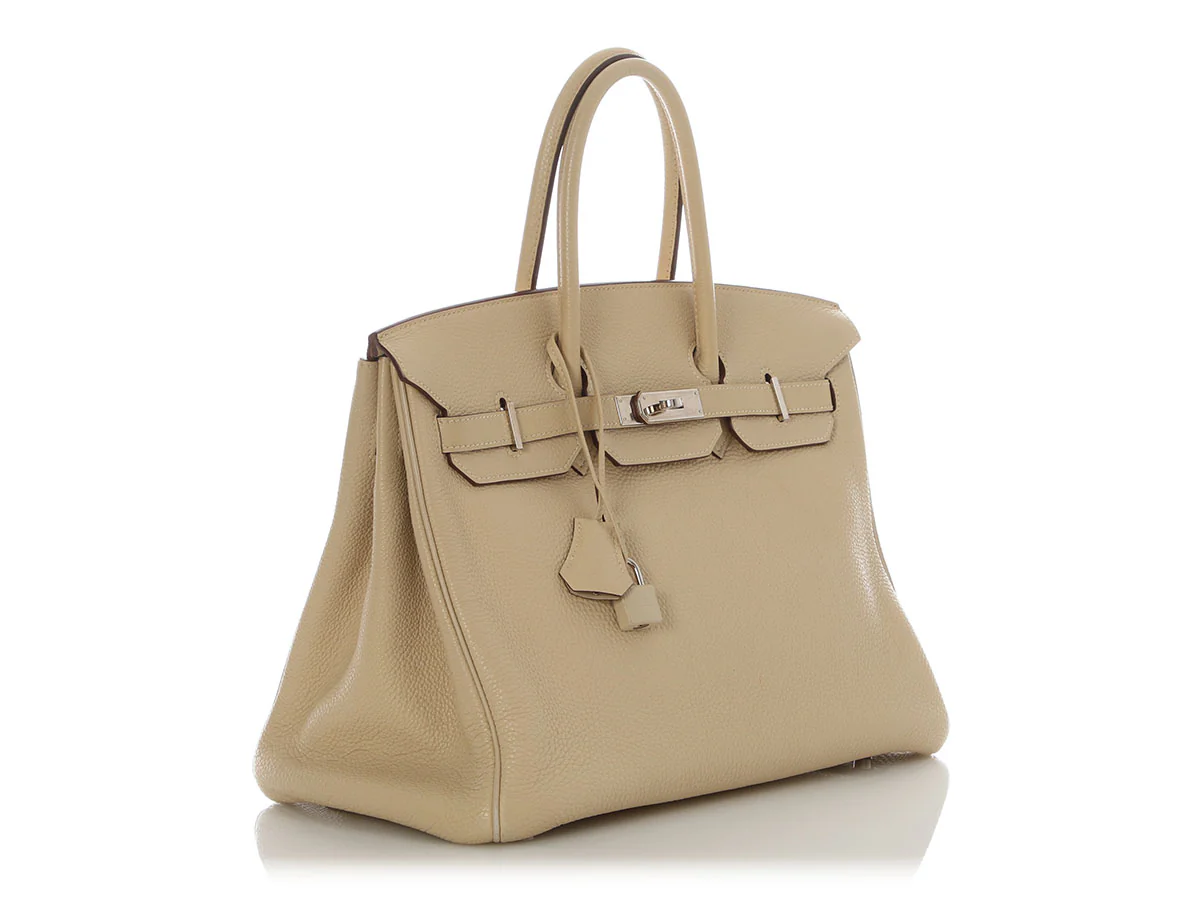 Hermès Parchemin Togo Birkin 35 - Image 5