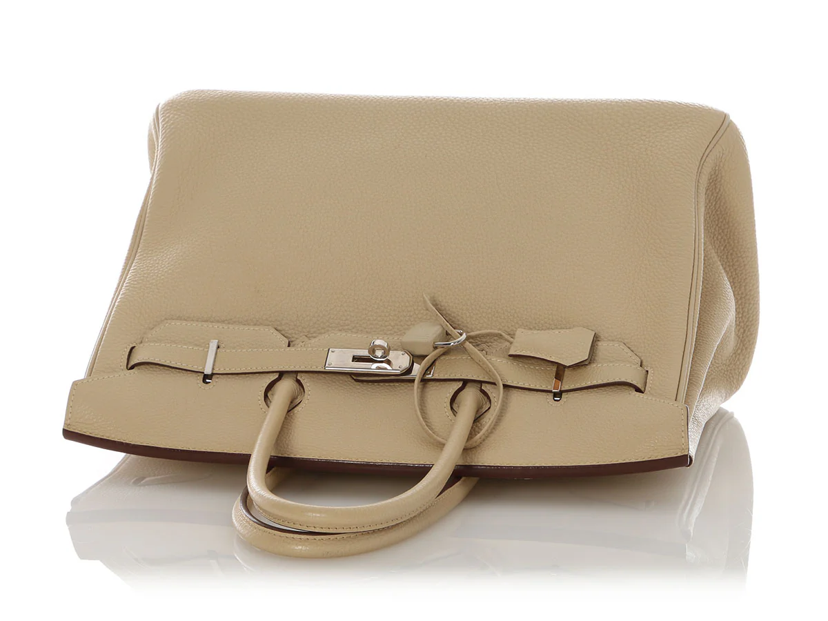 Hermès Parchemin Togo Birkin 35 - Image 7