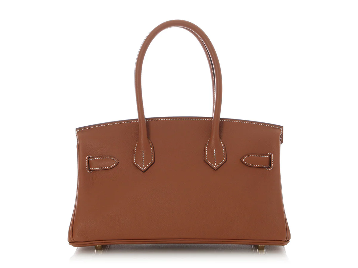 Hermès Gold Evercolor Shoulder Birkin 29 - Image 4